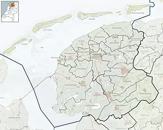Lauwersmeer is located in Friesland