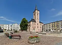 Market Square (Rynek) with the Renaissance town hall