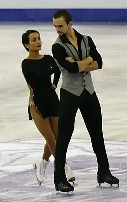 Ksenia Stolbova and Fedor Klimov at the 2015 Grand Prix Final