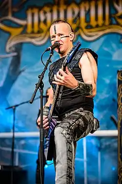 Toivonen performing in 2016