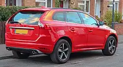 Volvo XC60 R-Design post-facelift (UK)