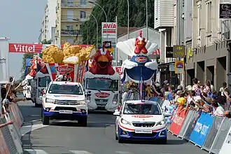 Le Gaulois poultry product trucks, 2018