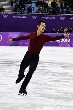 Patrick Chan at the 2018 Winter Olympics