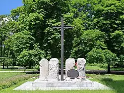 The monument to the Chrobry I Battalion.