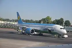 Image 13Boeing 787 of Uzbekistan Airways in Tashkent International Airport (from Tashkent International Airport)