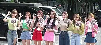CSR at Music Bank in July 2022
