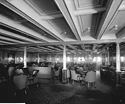 The Second-Class library on RMS Olympic