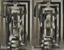 Jiří Kolář, David (1960), rollage