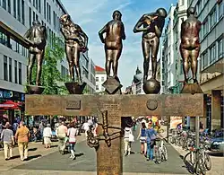 Sculpture "Untimely Contemporaries" (2012)