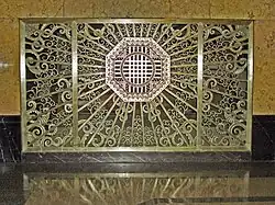 Air vent, main floor lobby