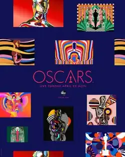 Official poster promoting the 93rd Academy Awards in 2021.