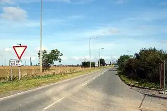 A1077 junction with A160 - geograph.org.uk - 56986.jpg