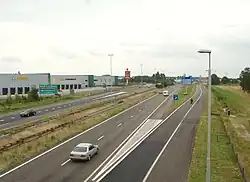 Motorway A16 at Hazeldonk