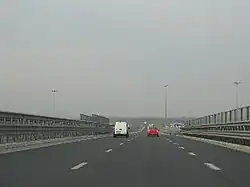 A1 motorway at Pitești bypass