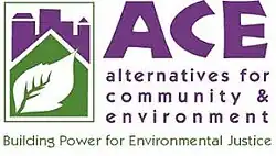 Logos for Alternatives for Community and Environment