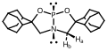 Saturated ADPO analog used by Arduengo, Dixon, and Roe to verify Edge Inversion at 3-coordinate phosphorus.[25]