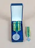 Lapland Ranger Regiment Commemorative Medal, ribbon and miniature medal.
