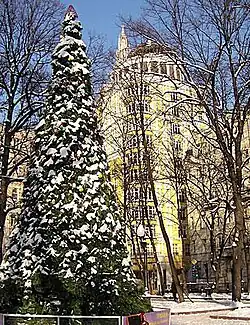Patriarshiye Ponds in winter