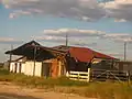 This abandoned building along U.S. Route 83 in northwestern Webb County reflects the isolation of the South Texas ranch country.