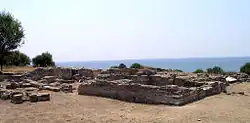 Church on the acropolis of Abdera/Polystylon, Greece