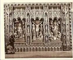 The St Mary’s Church, Calne reredos.