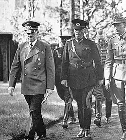 General Toydemir and Adolf Hitler