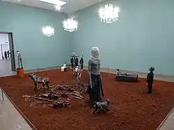 Jane Alexander, African Adventure ,1999-2002, Tate Modern, Bankside, London, England, November 2016.