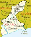 Borders of Ainaro before 2003