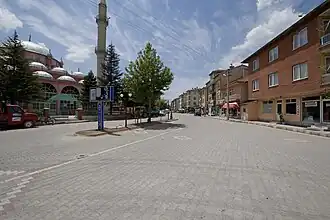 Street corner in Çavdarhisar