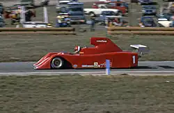 Holbert driving a VDS in the 1982 Can-Am.