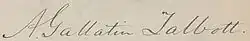 A. Gallatin Talbott