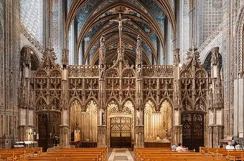 Albi Cathedral Roodscreen, 1474–1483