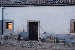 House remains of the old convent in Aldeanueva de Santa Cruz, (Ávila), Spain.