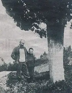 Alfredo Oriani with his son Ugo (1891)