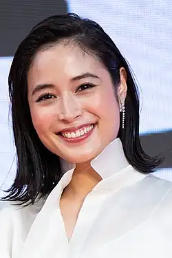 Alice Hirose at the Tokyo International Film Festival in 2019