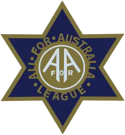 All for Australia League emblem