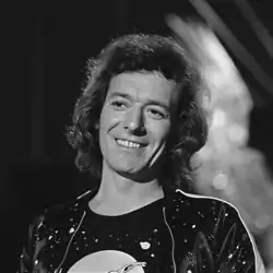 Clarke on TopPop in 1974