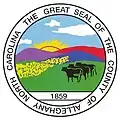 Official seal of Alleghany County