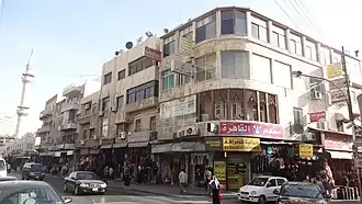 Buildings in Quraysh street, known locally as Saqf Al-Seil