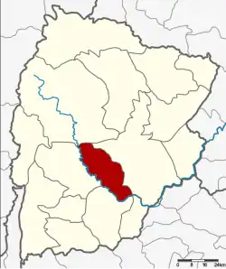 District location in Chaiyaphum province