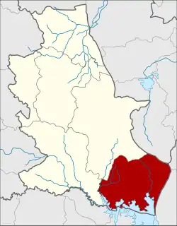 District location in Nong Bua Lamphu province