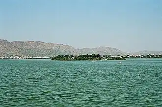 ARV Group's island; the only island in the lake