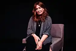 Image of Anne Boyer seated
