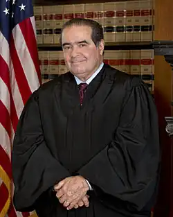Justice Antonin Scalia authored the Court's majority opinion