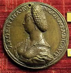 Antonio Vicentino, medal of Argentina Pallavicino