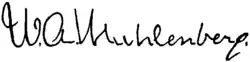 W. A. Muhlenberg