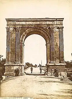 Arc de Berà, Tarragona, Spain, photograph by Juan Laurent, 1866-1867, Department of Image Collections, National Gallery of Art Library, Washington, DC