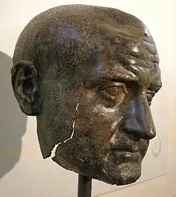 Bronze head (National Archaeological Museum, Florence)