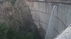 Vidraru Dam above Arefu