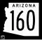 1963 SR. 160 Route Marker